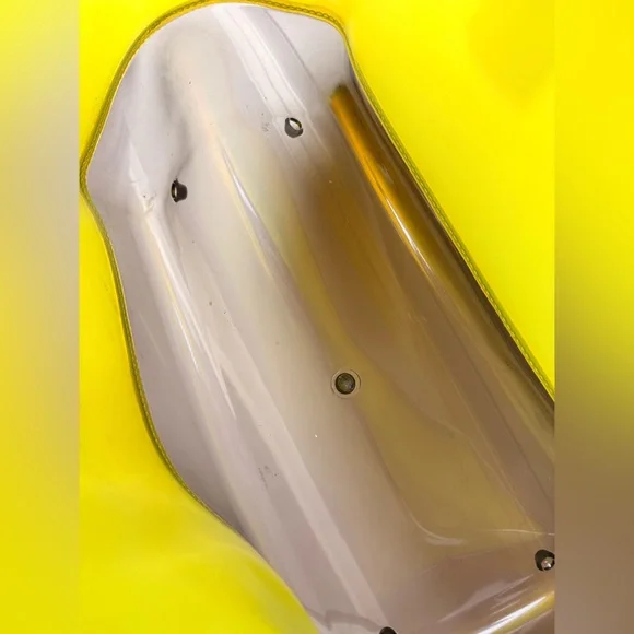 Furla Candy Bag Neon Multicolor Jelly Satchel Rubber Rare Padlock Italy - Picture 9 of 14